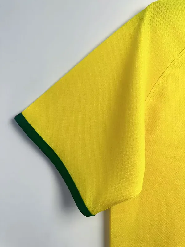 2014 Brazil Home Retro Kit Vintage T-Shirt AAAAJersey Supplier Yupoo 3