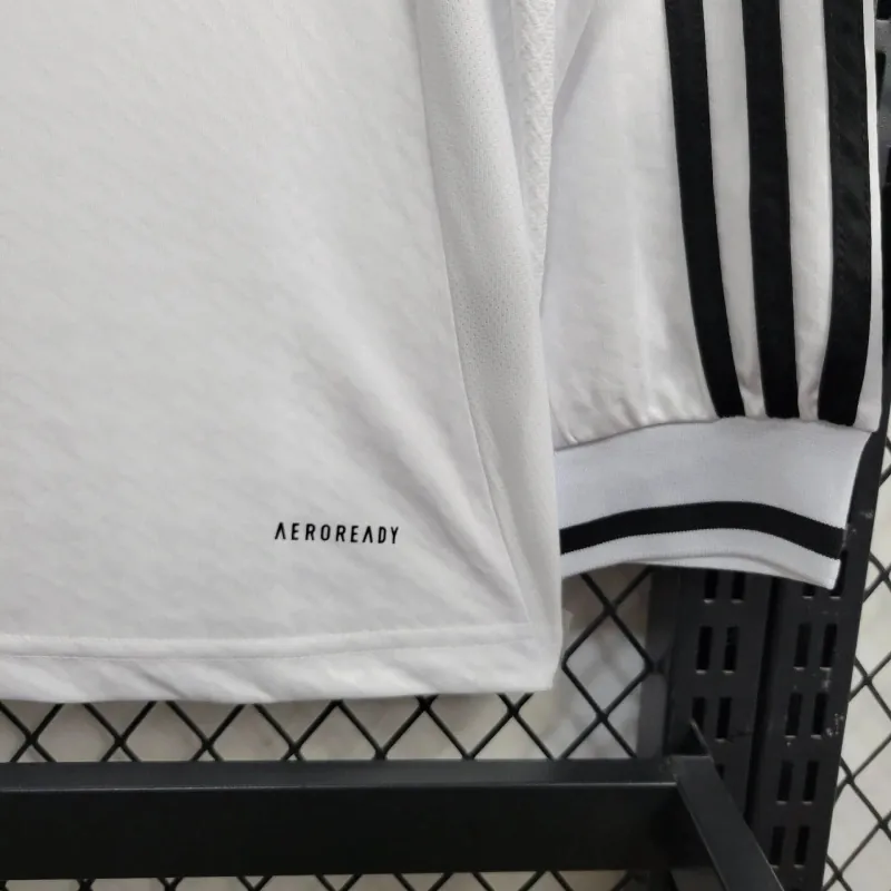 24-25 Real Madrid Home Kit Long Sleeve Shirt Soccer Jerseys Yupoo 1
