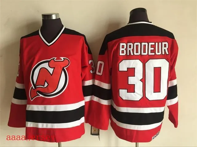 New Jersey Devils retro Ice Hockey jersey M-3XL 新泽西魔鬼队复古冰球服 3
