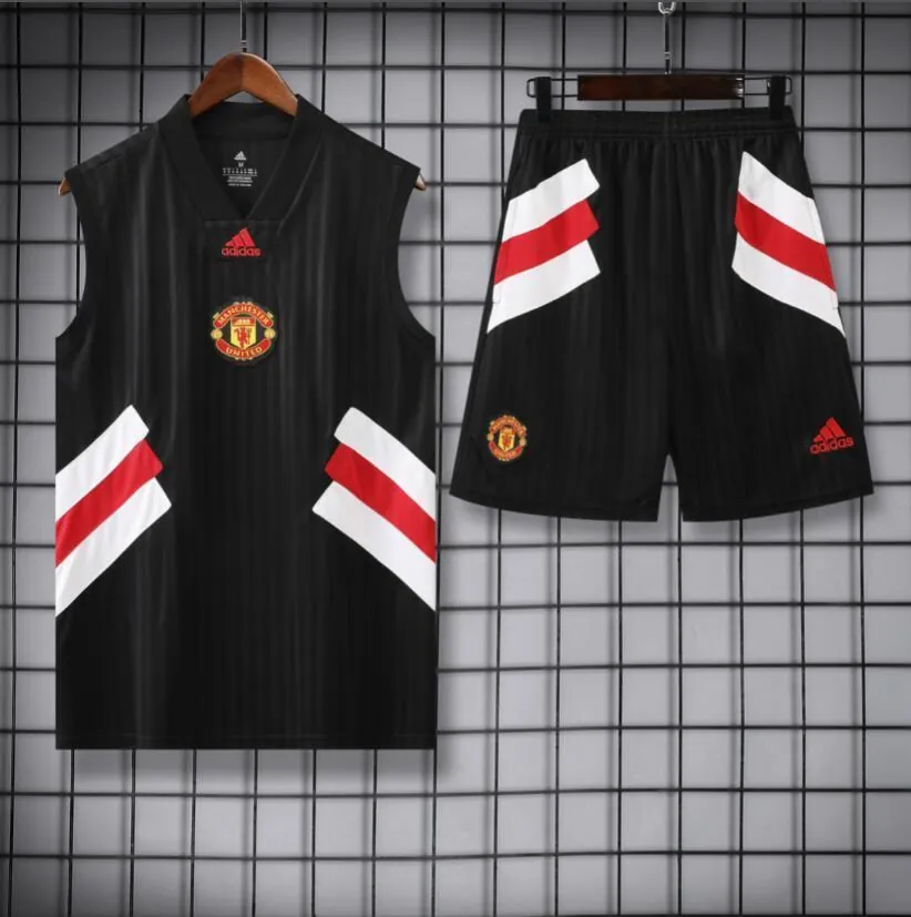 23-24 Manchester United Training Vest Kit S-XXL Soccer Jerseys 5