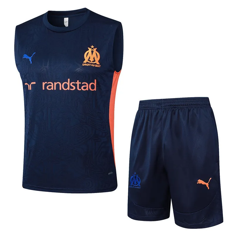 25-26 Marseille Training Vest Soccer AAAAJersey Yupoo S-2XL 4