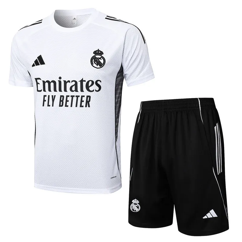 25-26 Real Madrid White Training Soccer AAAAJersey Yupoo S-2XL 5