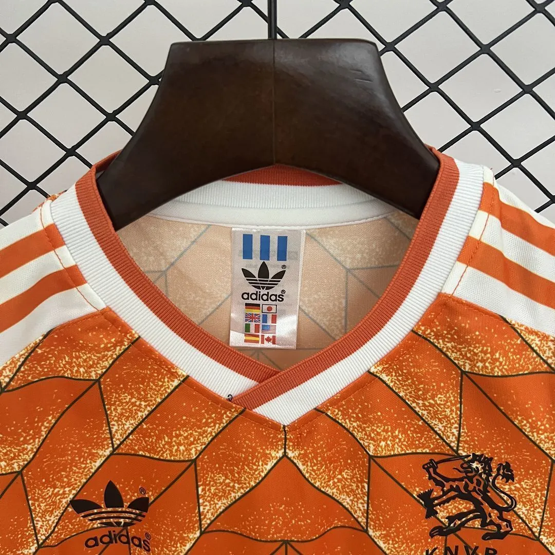 1998 Netherlands Home Kid Kits Youth Apparels Soccer AAAAJersey Yupoo 3
