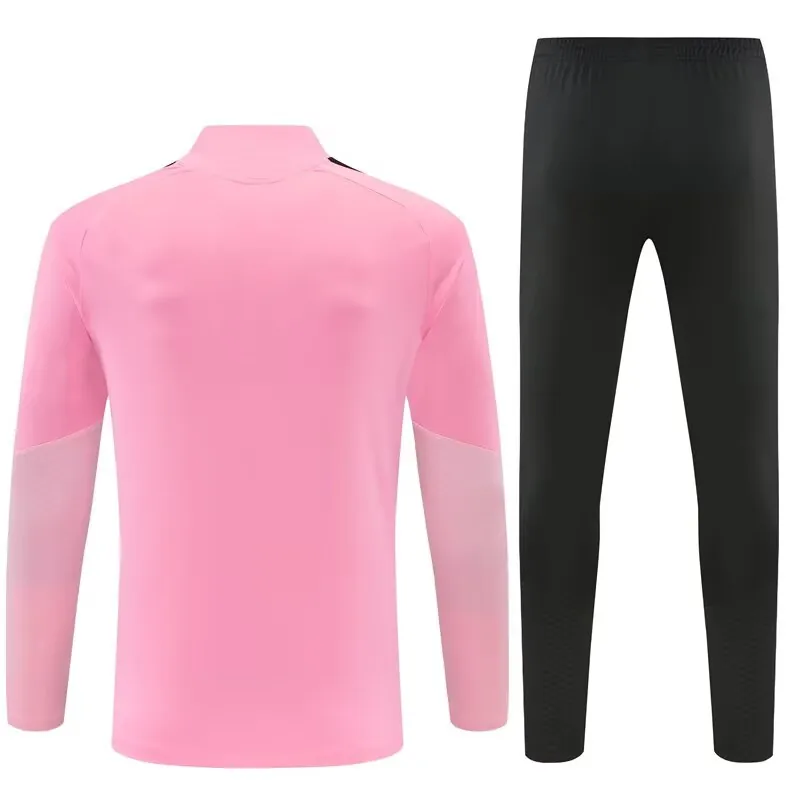 26-27 Inter Miami Mens Kit Pink Half Pull Training Suit Yupoo 7 4