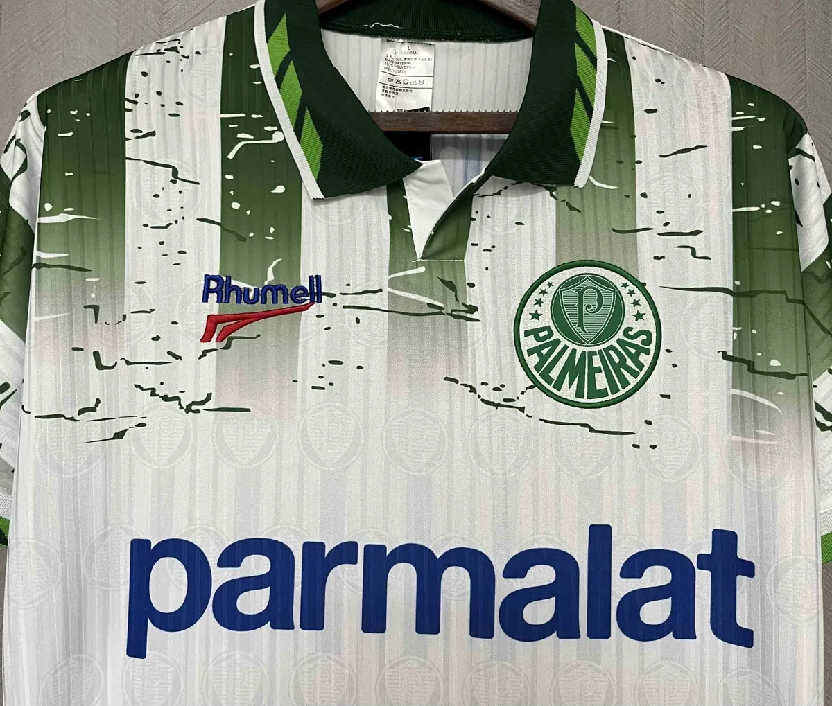 96-97 Palmeiras Away Retro Kit Football AAAAJersey Yupoo 4