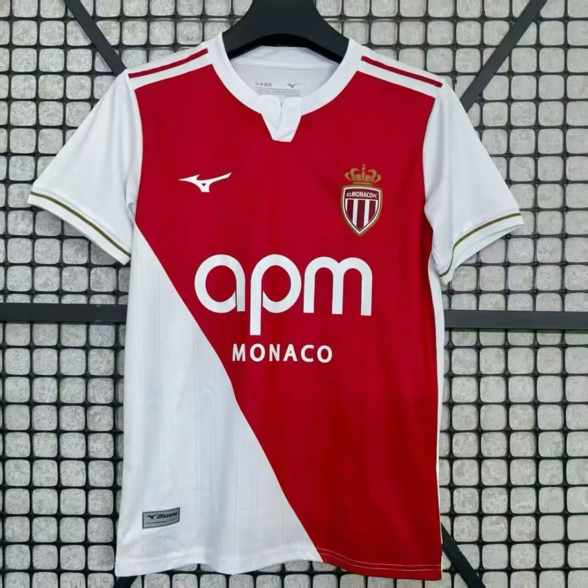 25-26 Monaco Home Red Kit Football Uniform AAAAJerseys Dropshipping Yupoo 2