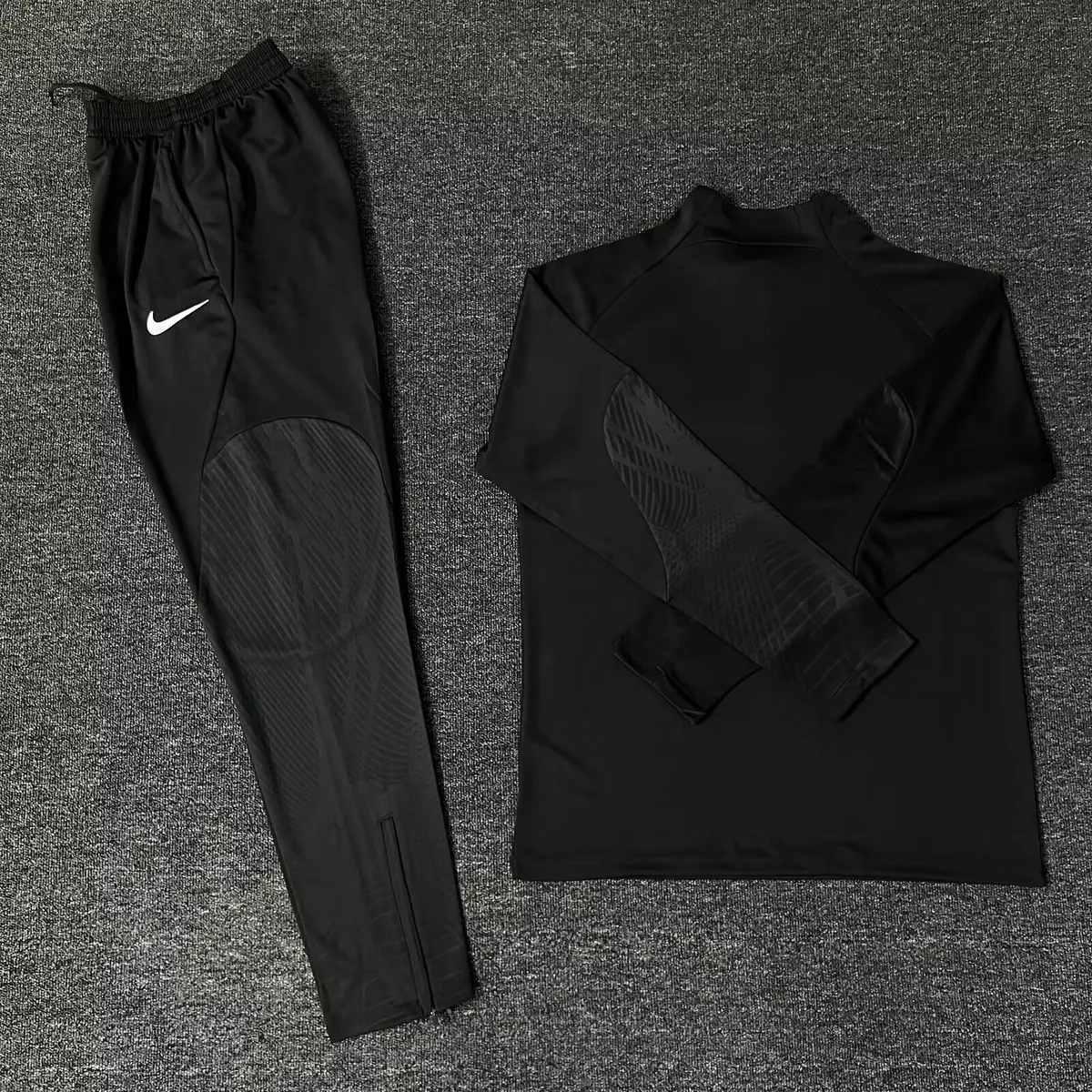 23-24 Sporting Lisbon Long Sleeve Kits Black Training Suits Football Jerseys Yupoo 1