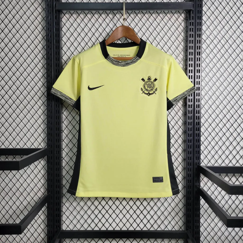 23-24 Woman Corinthians Second Away S-XXL Cheap Soccer Jerseys 5