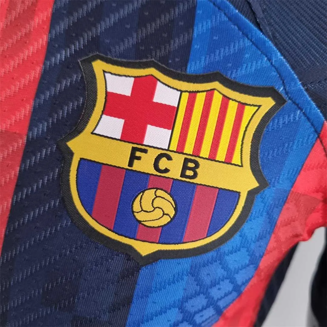 22-23 Barcelona home player version 7