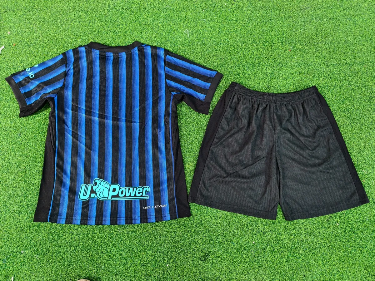 25-26 Inter Milan Home Kid Kits Player Version Youth Apparels AAAAJersey Supply Yupoo 1