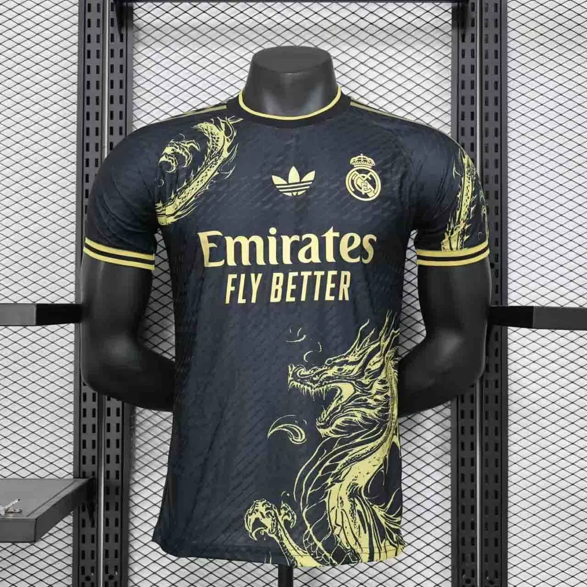 24-25 Real Madrid Golden Dragon Special Edition Player Version Shirt AAAAJersey Supplier Yupoo- 3