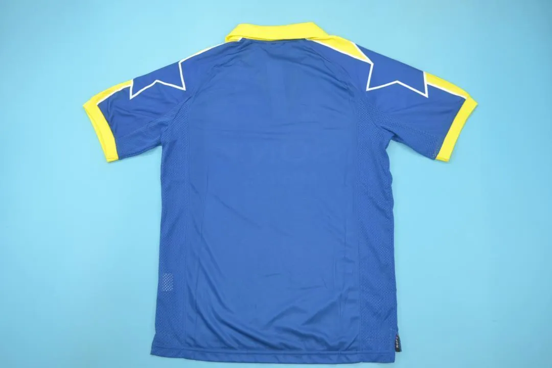 98-99 Juventus away blue retro football jersey S-2XL 1