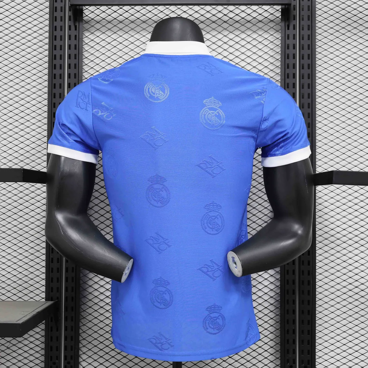 25-26 Real Madrid Blue Special Edition Player Version Shirt AAAAJersey Supplier Yupoo 2