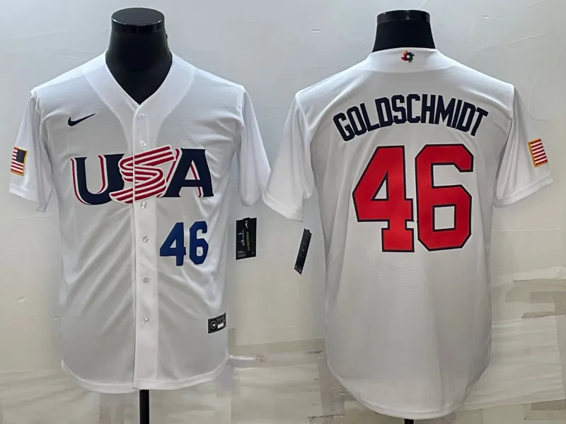 USA 2023 World Cup Baseball Jerseys 68