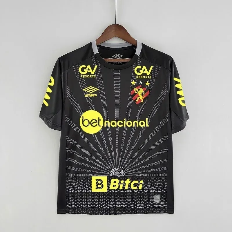 22-23 Recife sports black goalkeeper 14