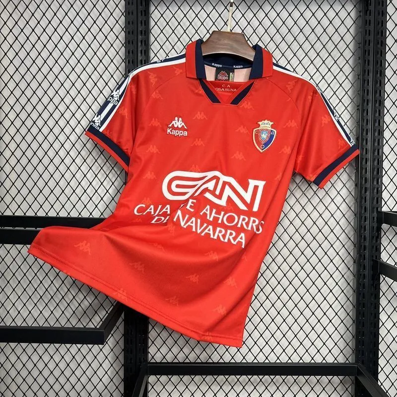 96-97 Osasuna Home Retro Kit Vintage Shirt Soccer AAAAJersey Yupoo 5