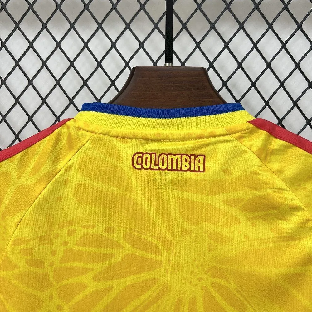 2026 World Cup Colombia Home Kids Kit Soccer T-Shirt AAAAJersey Supply Yupoo 7