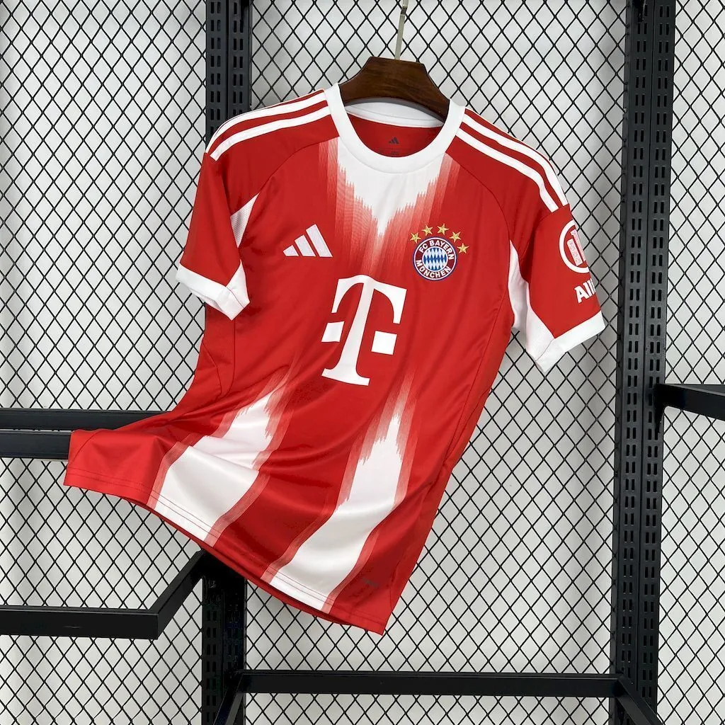 25-26 Bayern Home Kit Soccer T-Shirt AAAAJersey Wholesale Yupoo 6