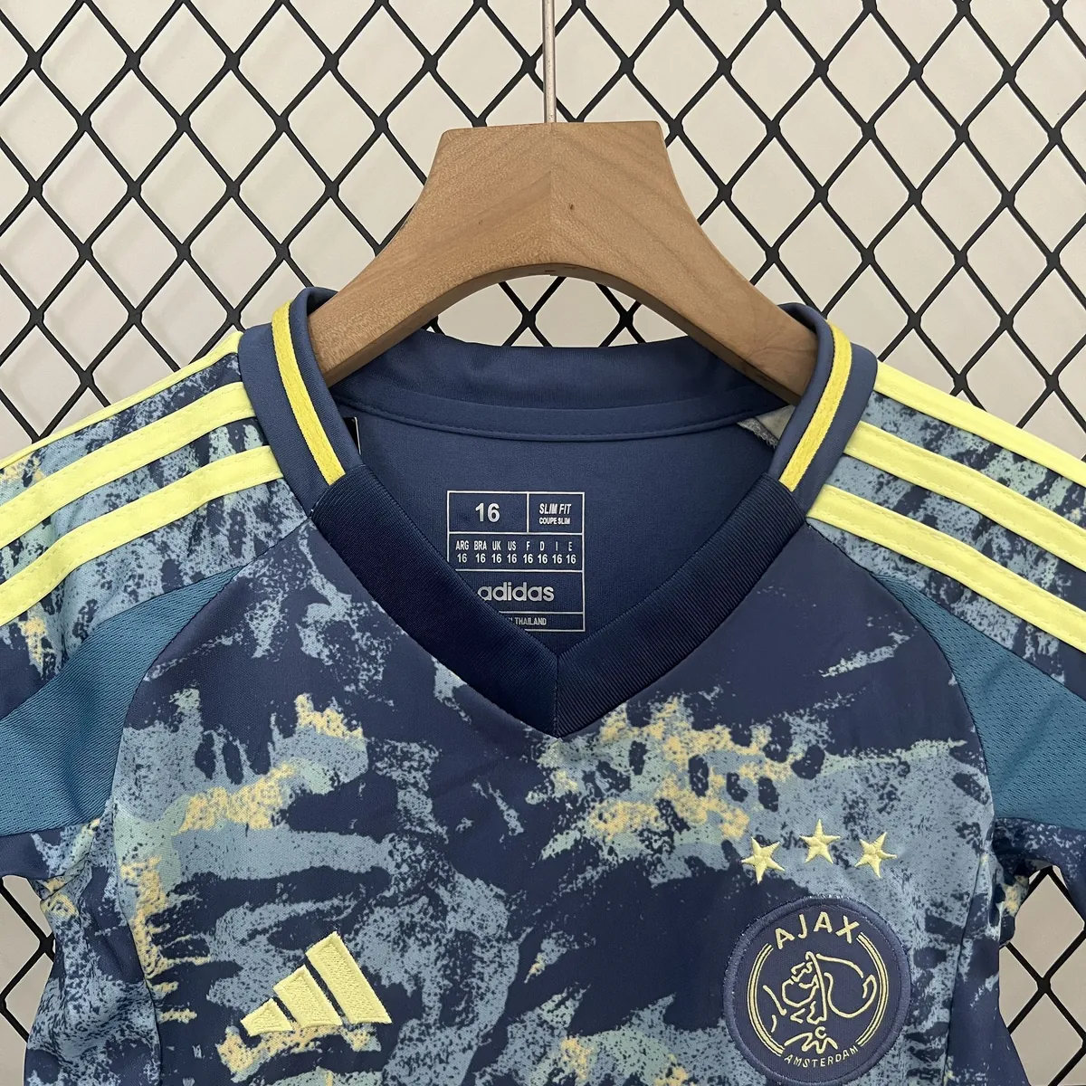 24-25 Ajax Away Kid Kits Youth Apparels AAAAJersey Wholesale Yupoo 3