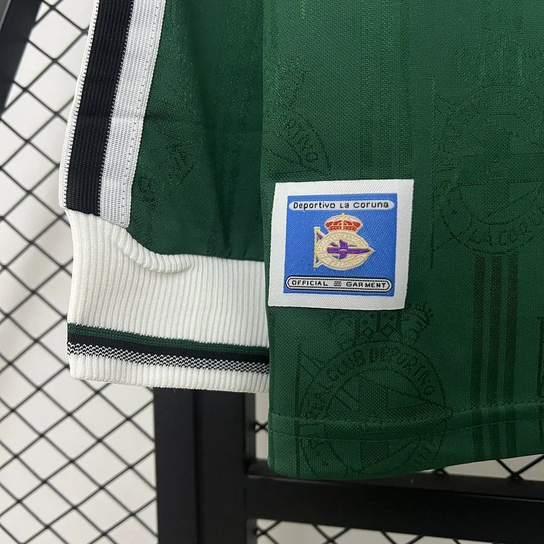 99-00 Deportivo La Coruna Away Long Sleeve Retro Kit Vintage Shirt AAAAJersey Dropship Yupoo 2