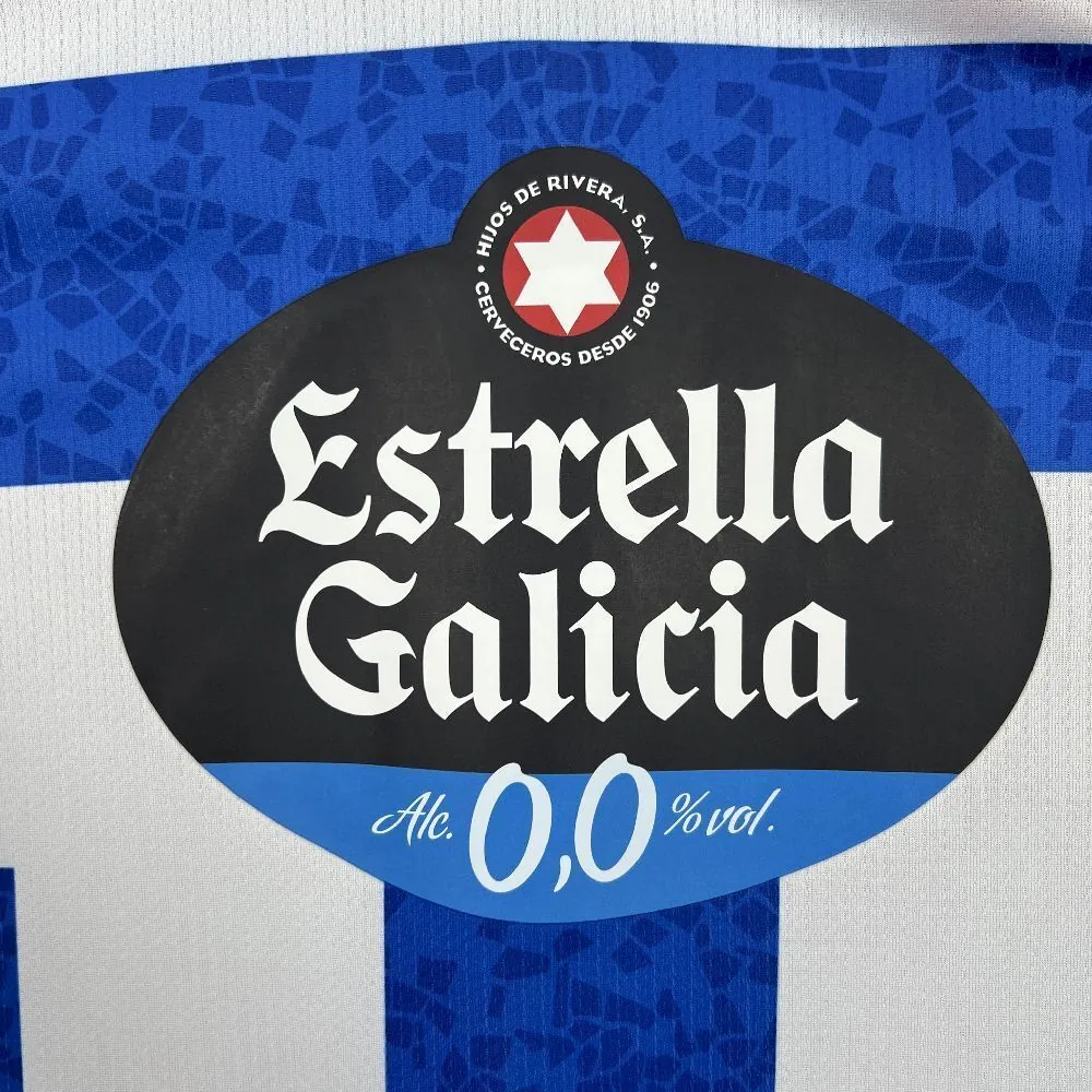 25-26 Deportivo La Coruna Home Shirt Soccer Uniforms Soccer AAAAJersey Factory Yupoo 1
