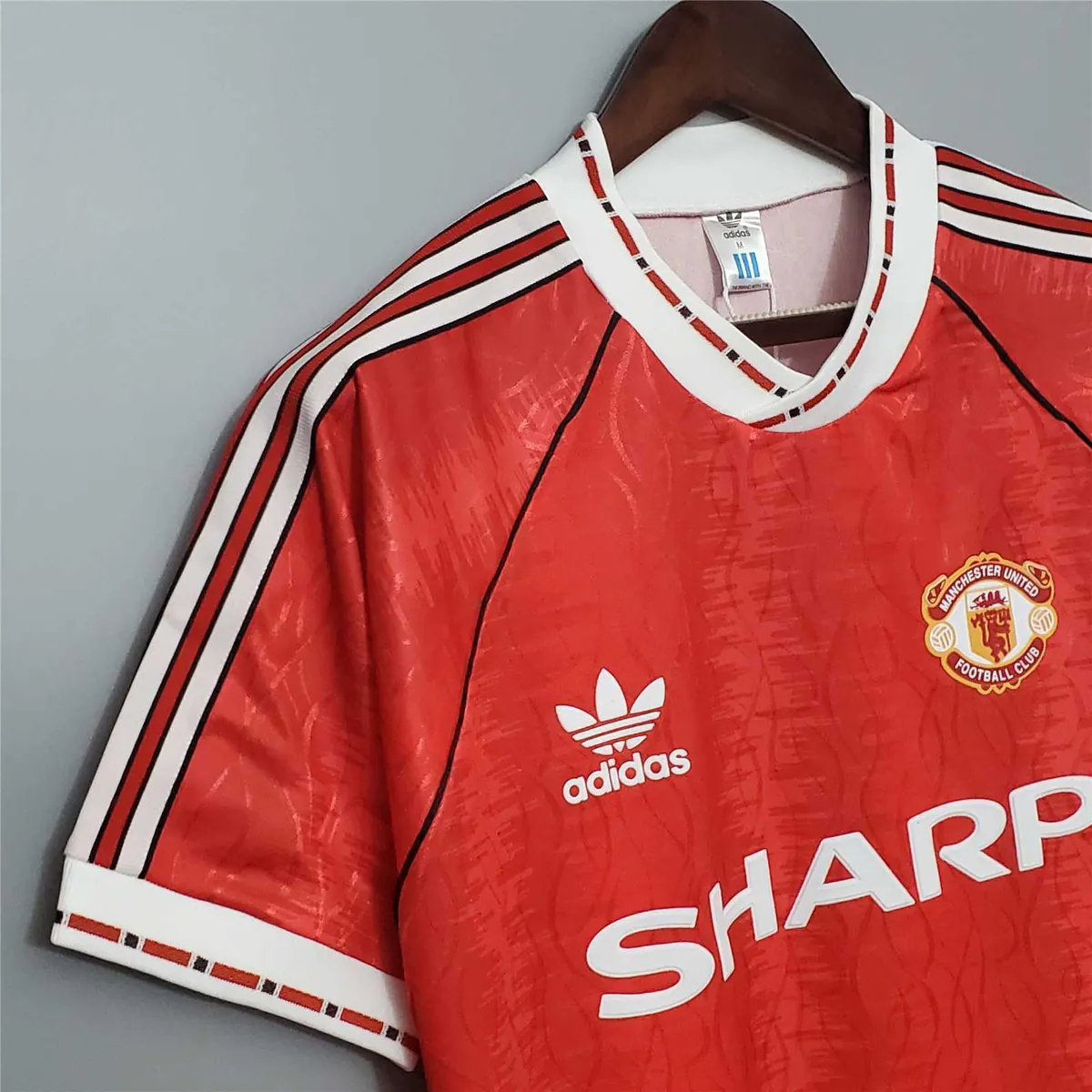 91-92 Manchester United home 2
