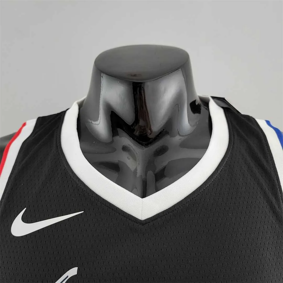 WALL#11 Los Angeles Clippers Black NBA jersey 8