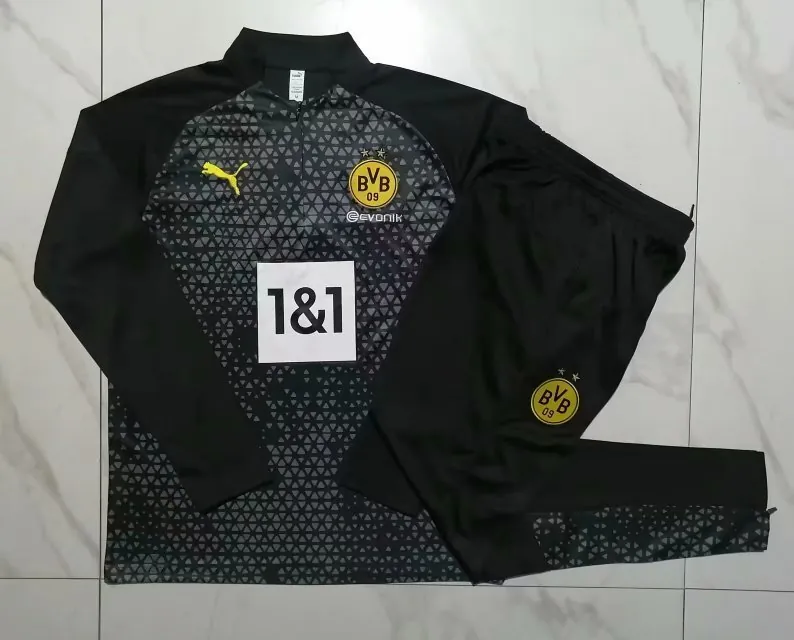 23-24 Dortmund Long Sleeve Training Suit Yupoo 1