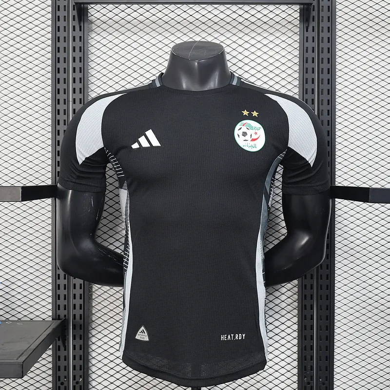 2025 Algeria Black Special Kit Player Version Shirt Soccer AAAAJersey Yupoo-1 3