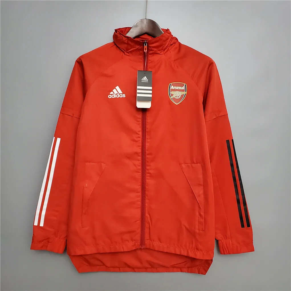 20-21 Arsenal red windbreaker 8