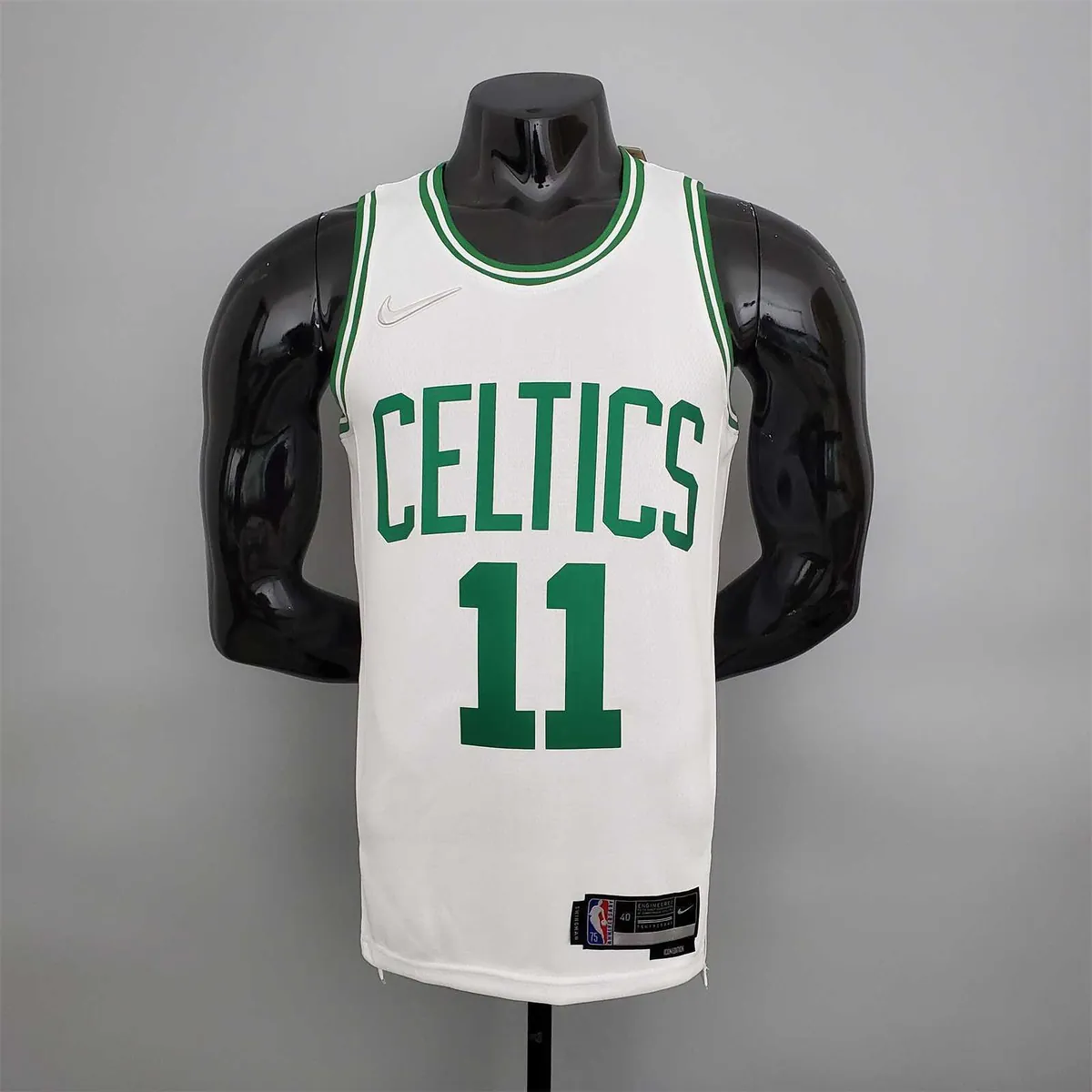 75th Anniversary Irving #11 Celtics White 8
