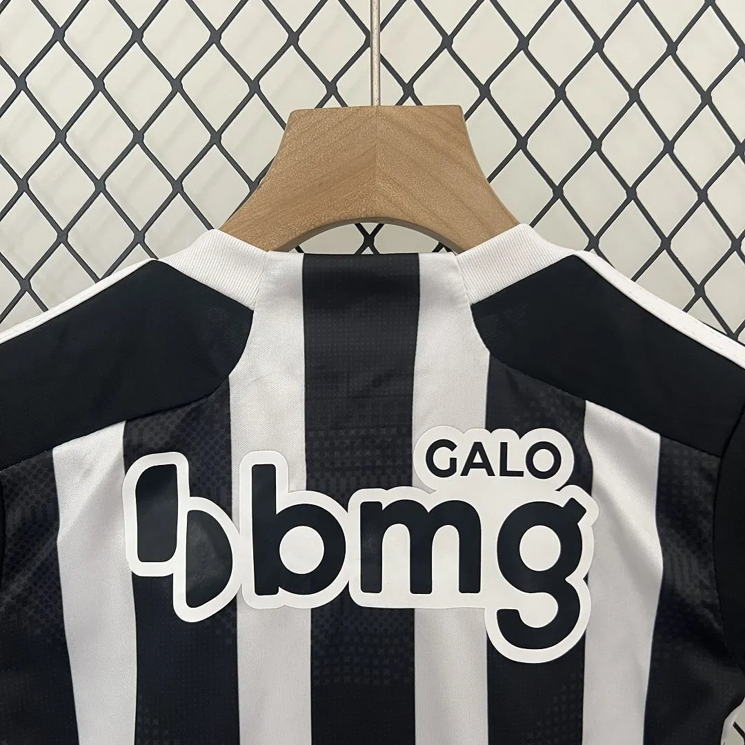 24-25 Atlético Mineiro Home Kid Kits Youth Apparels Football AAAAJersey Yupoo 2