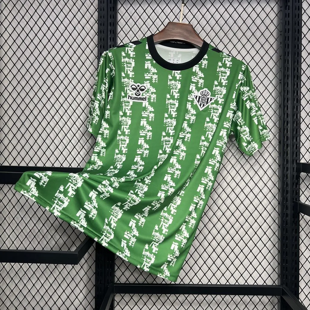 24-25 Real Betis Pre-Match Green Shirt AAAAJersey Supplier Yupoo 5