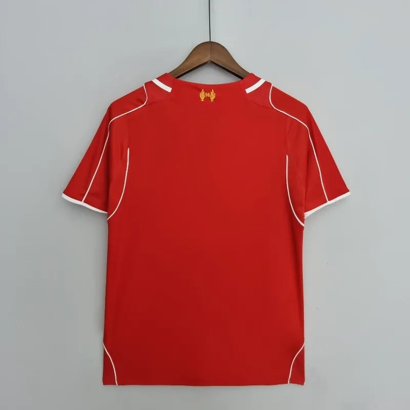14-15 Retro Liverpool Soccer Jersey Home S-2XL 2