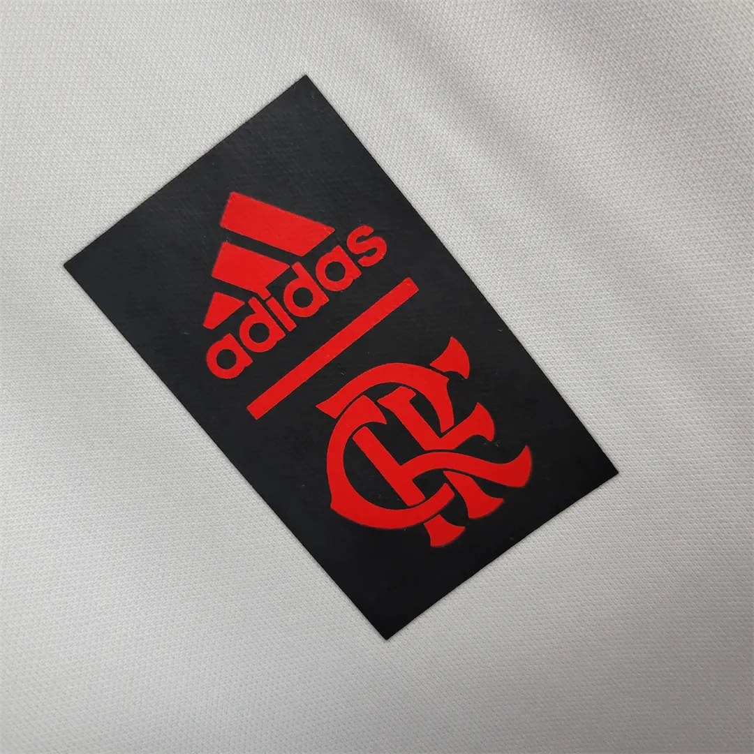 23-24 Flamengo white casual T 3