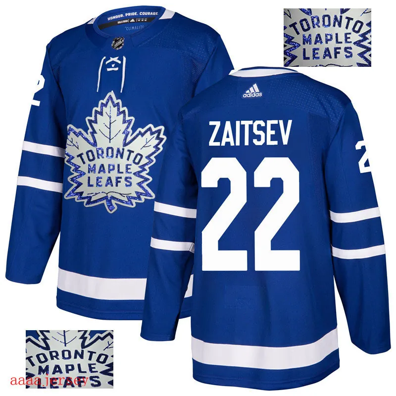 2018 Toronto Maple Leafs ice hockey jersey M-3XL 多伦多枫叶队时尚亮片款冰球服 10