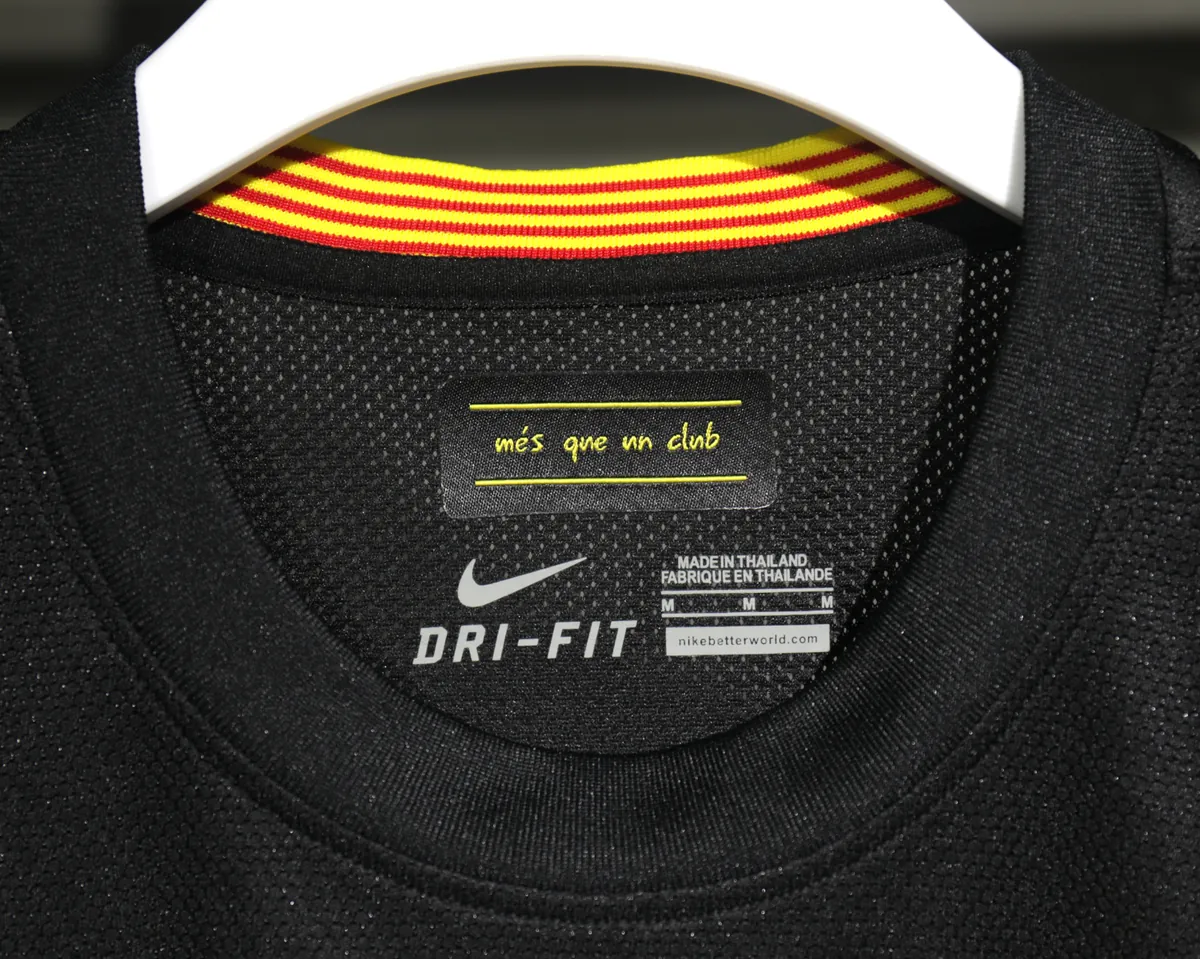 13-14 Barcelona Third Away Retro Kit Vintage Player Version Sino Shirt AAAAJersey Dropship Yupo 2