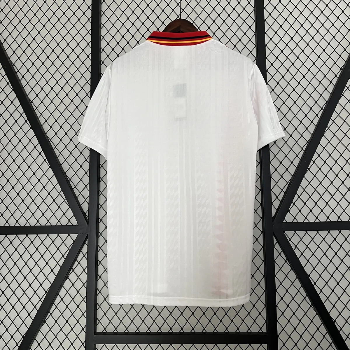 1994 Spain away white retro jersey 4