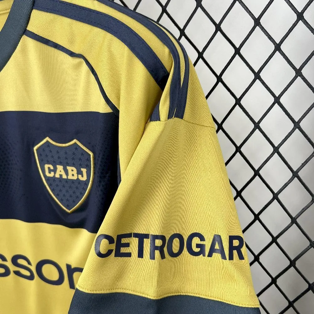 25-26 Boca Away Kit Football T-Shirt AAAAJersey Supply Yupoo 2
