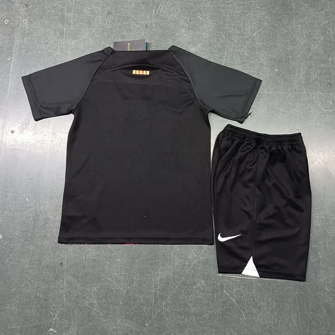 23-24 Barcelona Kids x Patta Culers del Món Special Edition Size-16-28 Soccer Jersey Yupoo 9