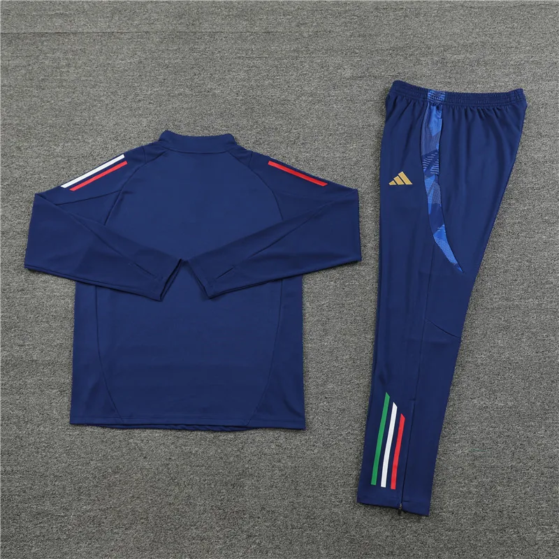 2024 Italy Long Sleeve Training Suit Football Shirts 2