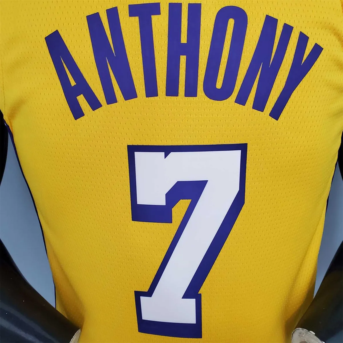 ANTHONY#7 Lakers yellow 5