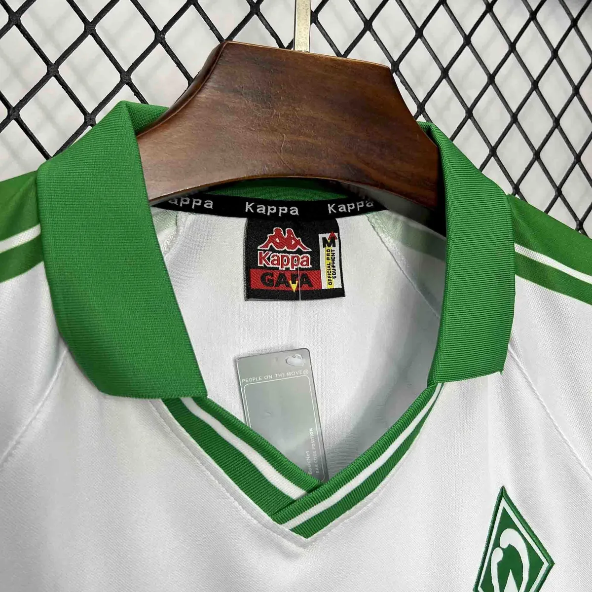 01-02 Werder Bremen Away Retro Kit Vintage Shirt AAAAJersey Supplier Yupoo 4
