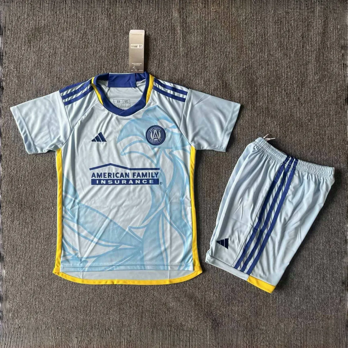 24-25 Atlanta United Away Kid Kits Youth Apparels AAAAJersey Wholesale Yupoo-1 2
