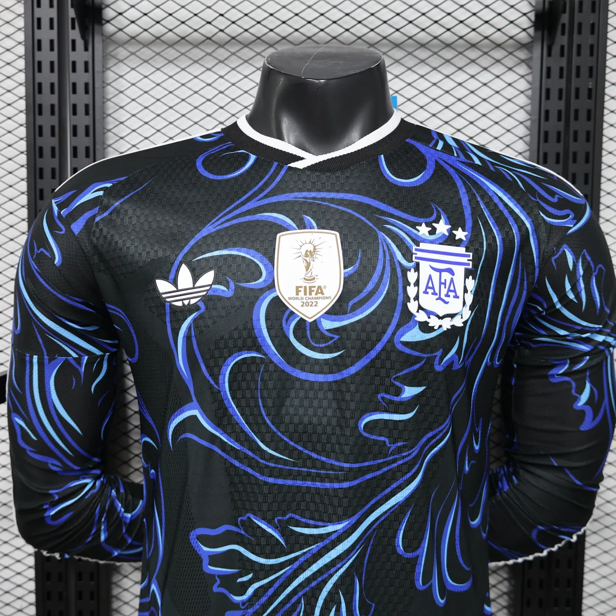 2026 World Cup Argentina Away Kit Player Version Football Long Sleeve Shirt AAAAJersey Supply Yupoo 1