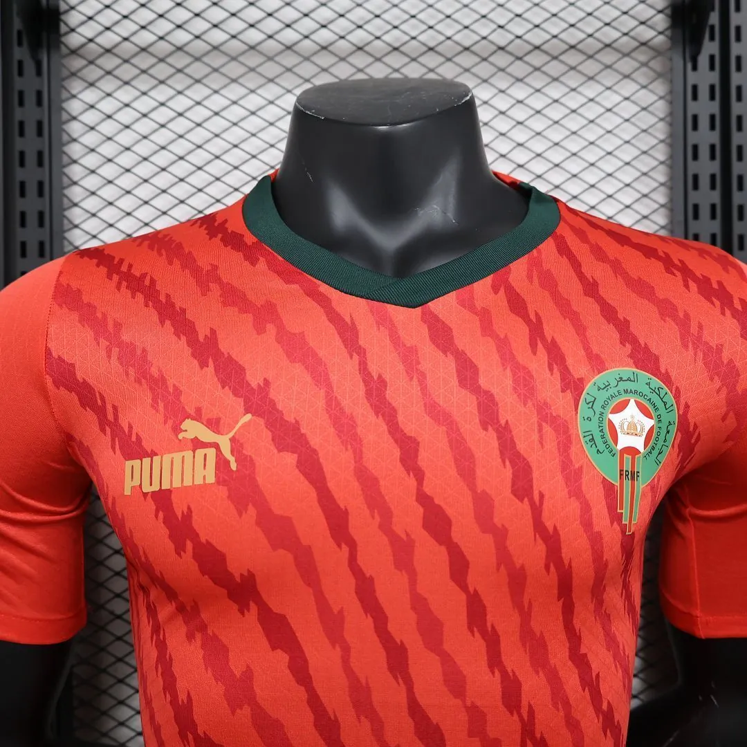 2023 Morocco Player Version S-XXL Cheap Soccer Jerseys 1