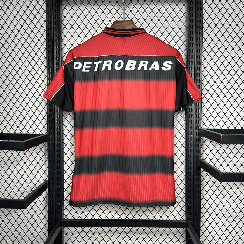 97-98 Flamengo Home Retro Kit Vintage Shirt Sport AAAAJersey Yupoo 2