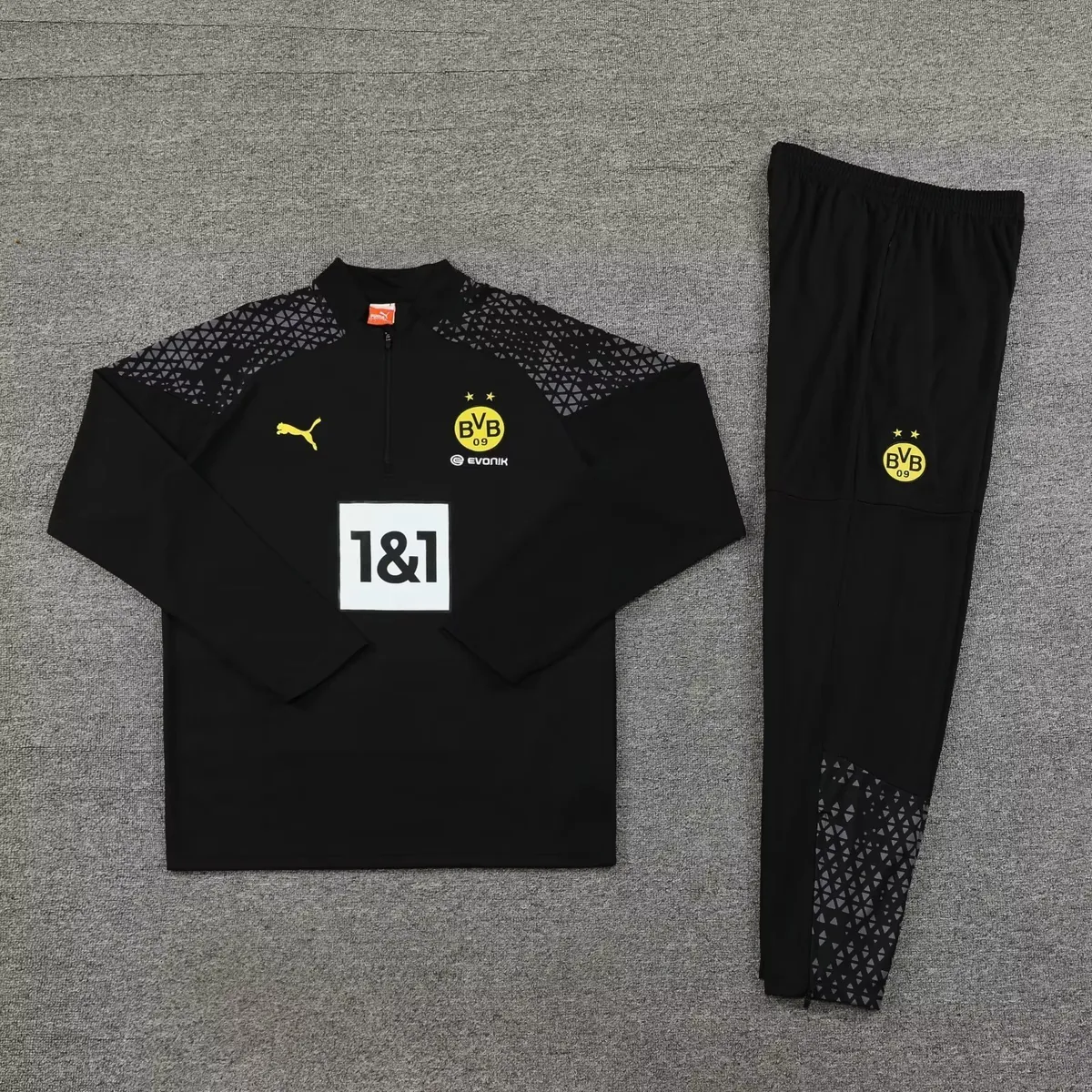 23-24 Dortmund Long Sleeve Training Suit Yupoo 1