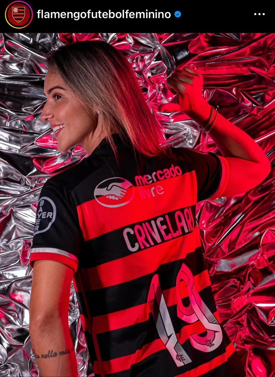 24-25 Flamengo Home Kit Woman Shirt With All Sponsor Best Jerseys Yupoo 5