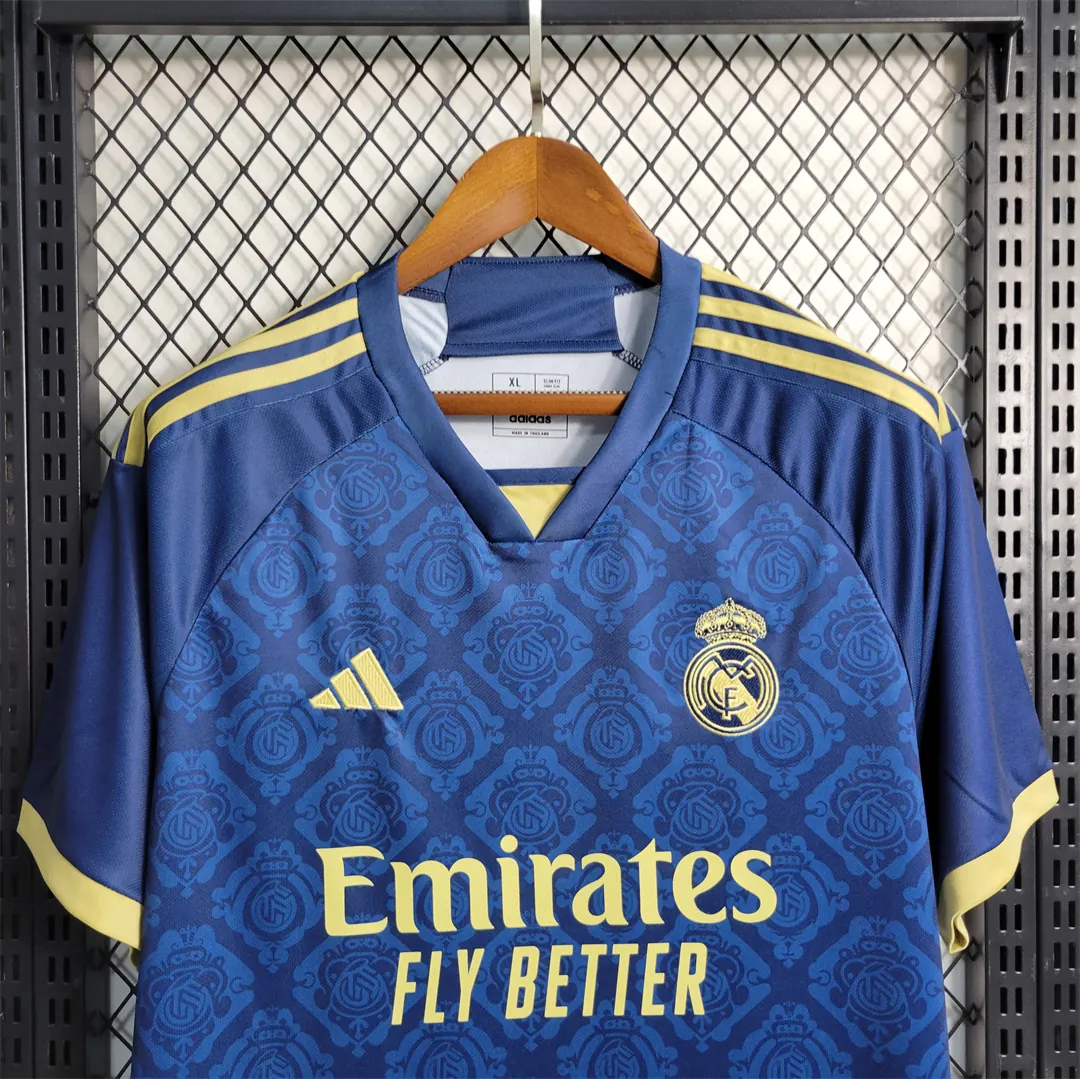 23-24 Real Madrid Royal Blue 4